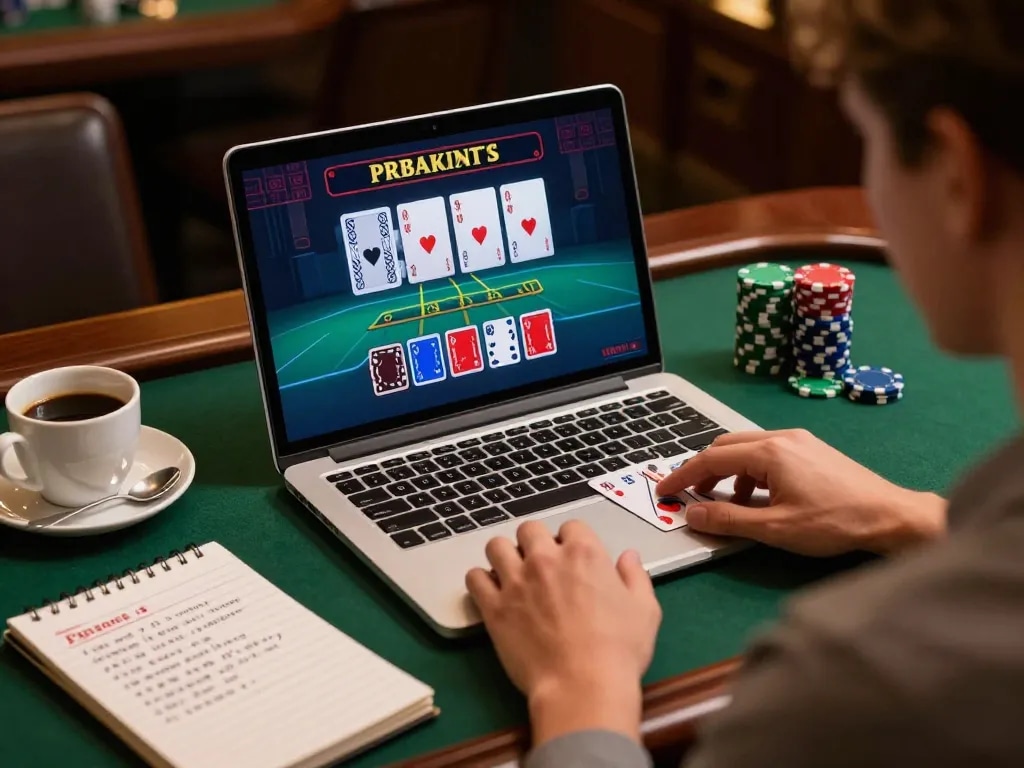 Engaging online gaming moment showcasing vb88game in a home setting with strategic focus.