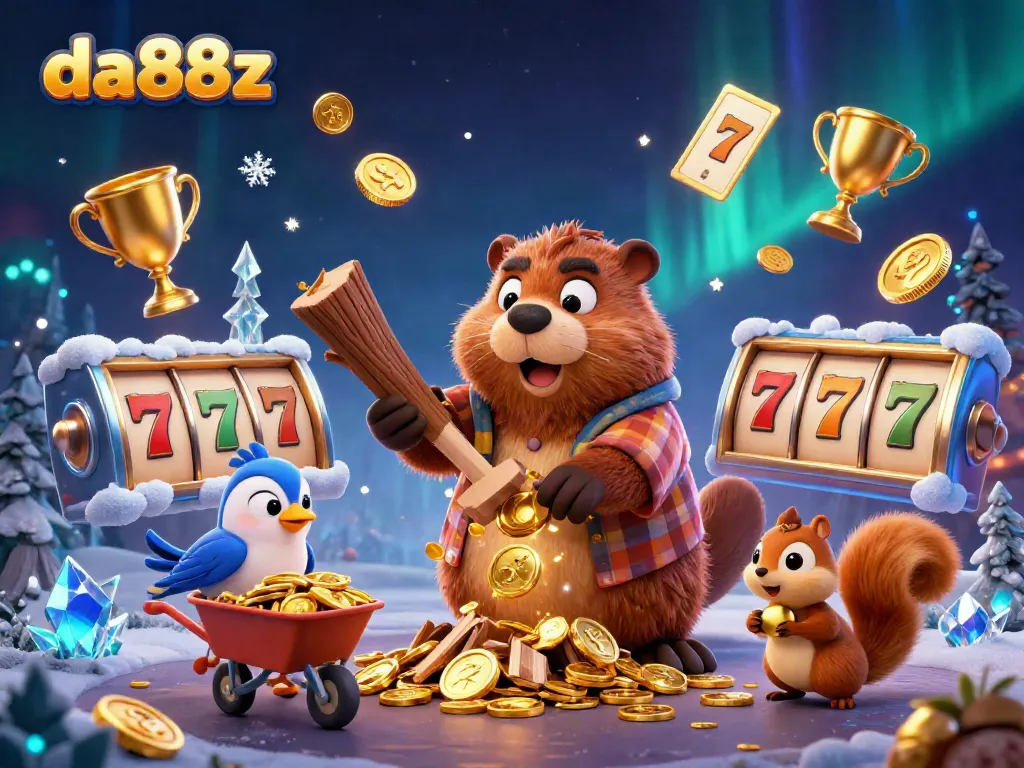Experience dazzling wins with da88z in a colorful casino adventure with slot reels and captivating characters.