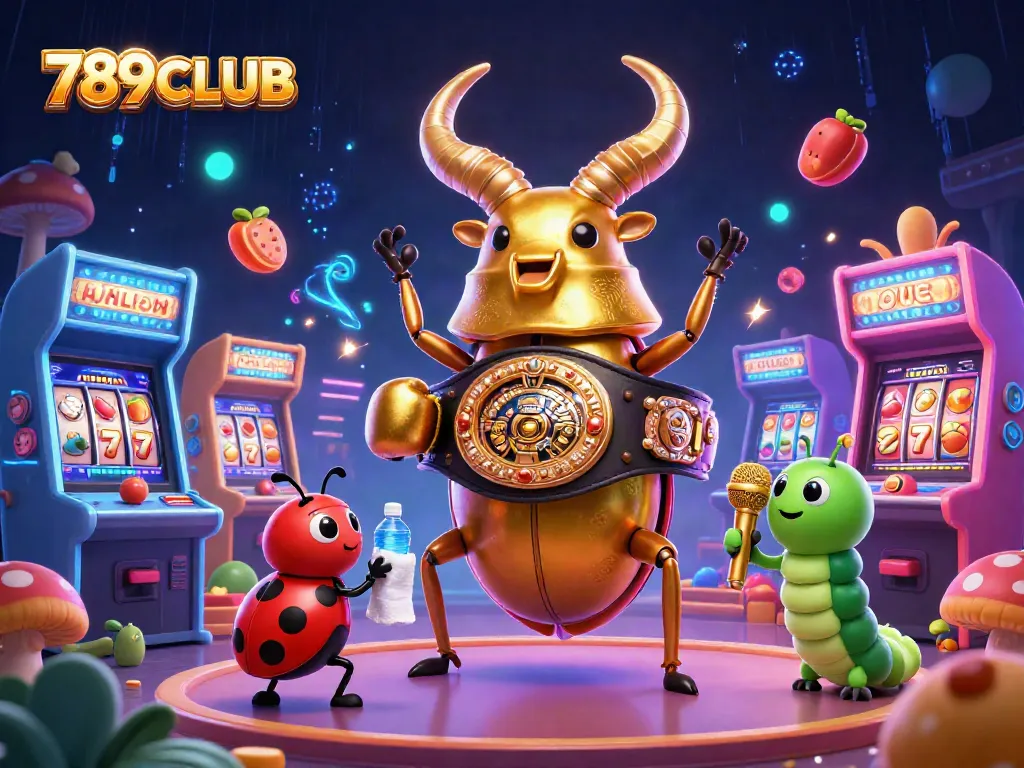 Immerse in thrilling casino action with 789CLUB's vibrant 3D illustration showcasing excitement and adventure.