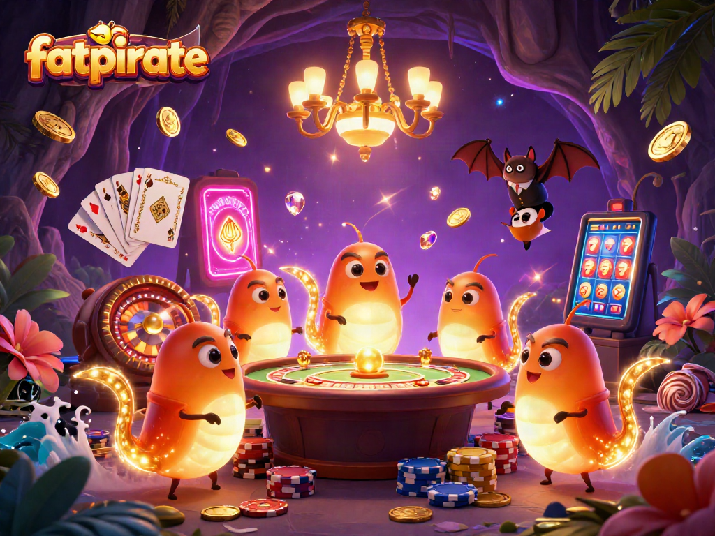 Join the fun at fatpirate, where glowworms illuminate casino excitement with glowing tails and lively games!
