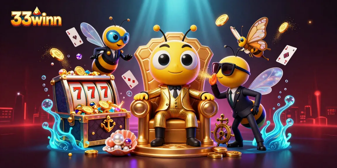 Engage in thrilling adventures at 33winn with vibrant slot machines and captivating characters.