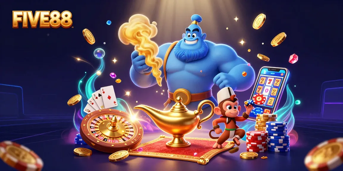 Engage with FIVE88 by exploring the vibrant and dynamic world of online casino gaming.