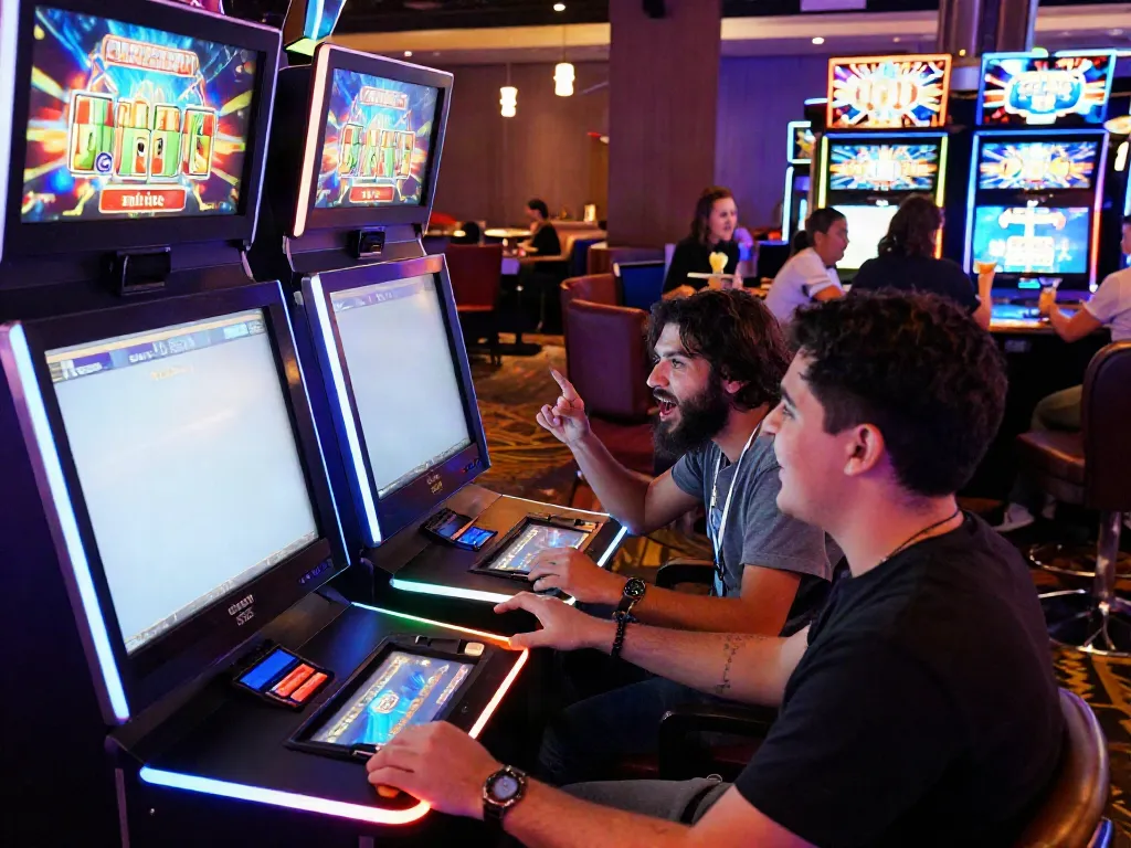 Experience thrilling online slot gaming excitement at https://da88z.net/ with vibrant visuals and lively atmosphere.