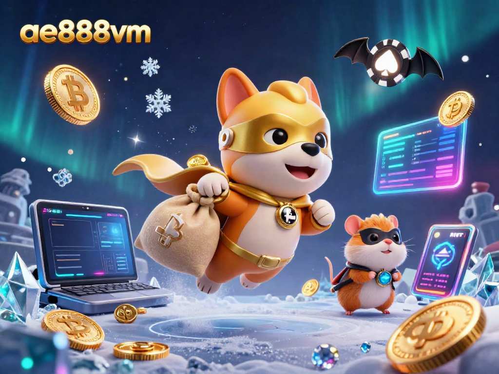 Engage with exciting gaming features at ae888vm with vibrant elements and superhero-themed visuals.