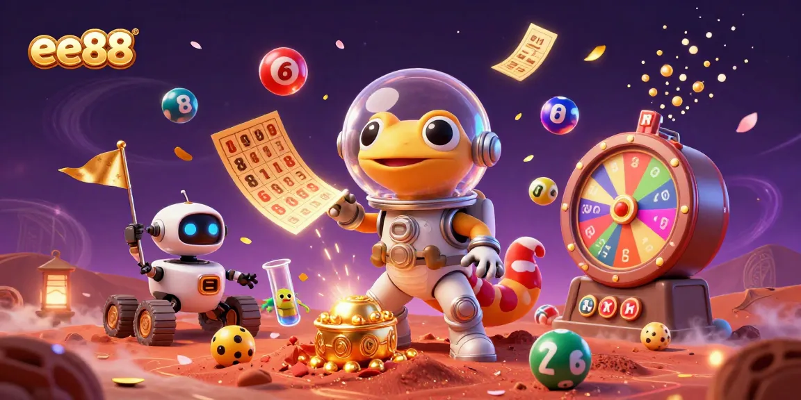 Experience thrilling gaming adventures with ee88's vibrant lottery scene featuring colorful balls and dynamic action.