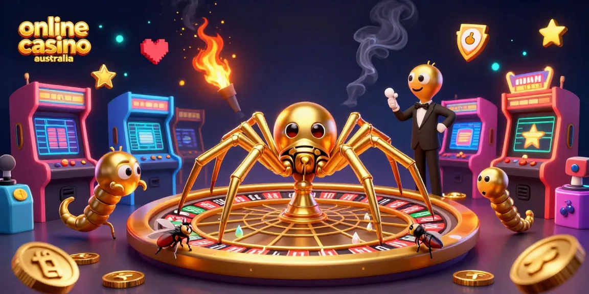Experience excitement at online casino Australia with a thrilling 3D roulette wheel scene.