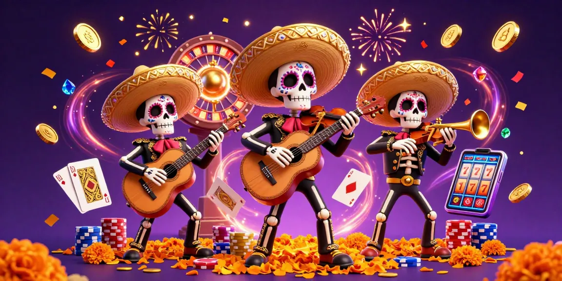 Experience the festive shbetcv online casino with a vibrant mariachi band and celebratory elements.