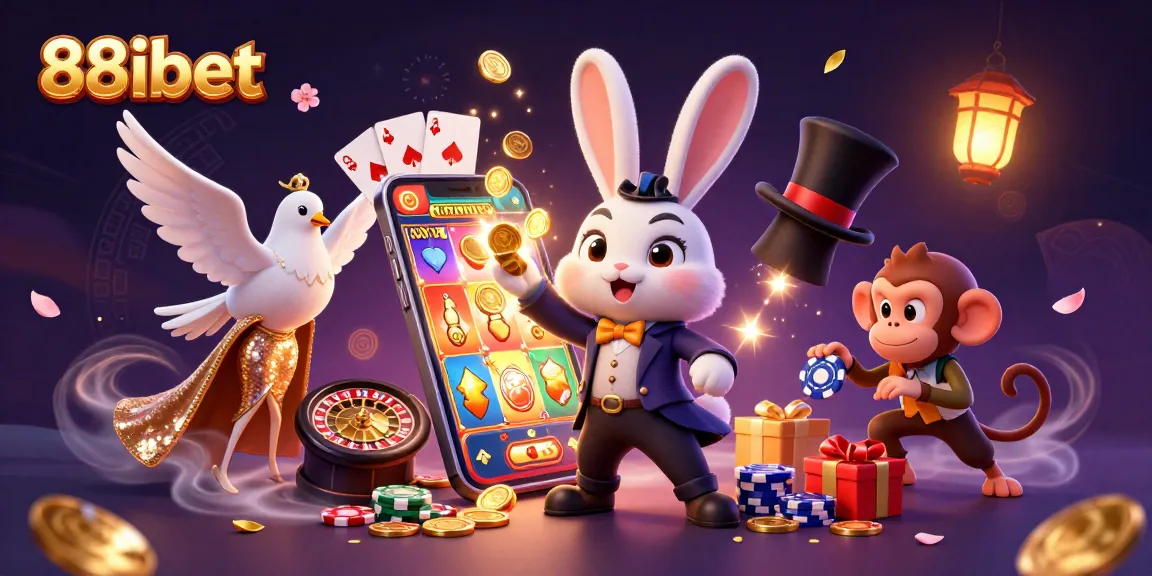 Play and win big at 88ibet with the magician rabbit and exciting slot games.